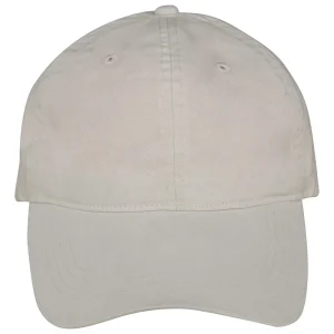 casquette vintage écoresponsable ivoire vue de devant