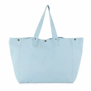 sac shopping couleur bleu rêve à broder