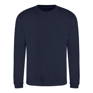 sweat col rond enfant devant marine à broder