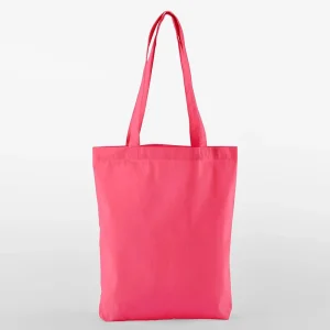 tote bag couleur rose framboise à broder